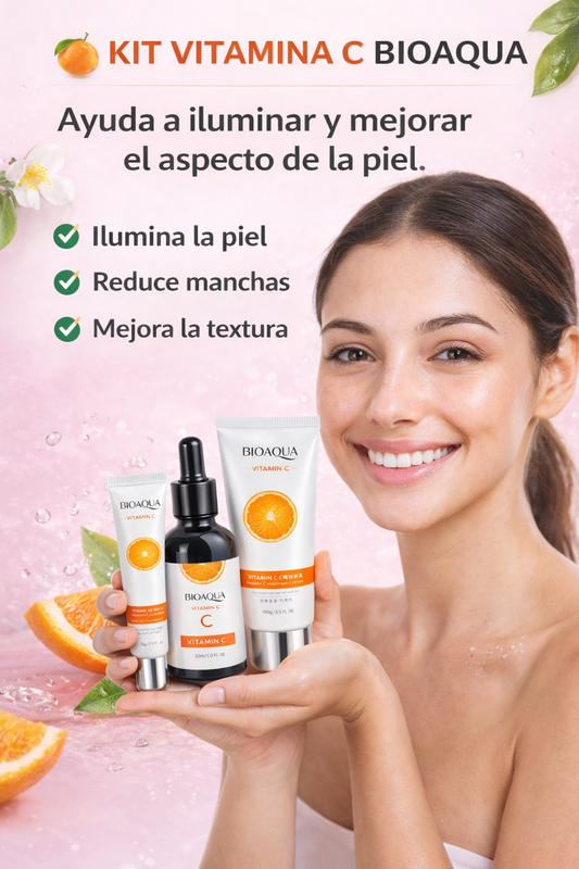 KIT VITAMINA C BIOAQUA X3
