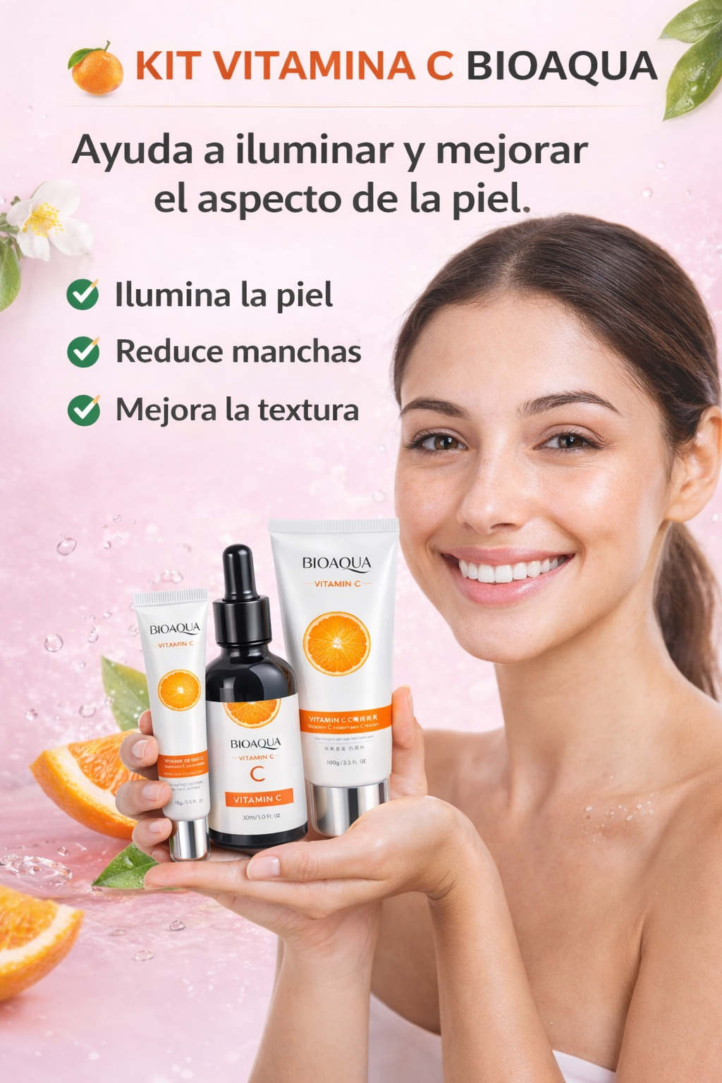 KIT VITAMINA C BIOAQUA X3